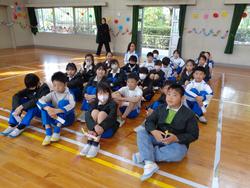 1年生を送る会の様子