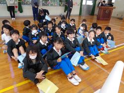 1年生を送る会の様子