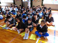 1年生を送る会の様子