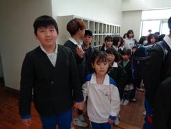 1年生入場