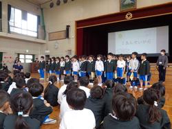 2年生からのプレゼント