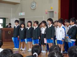 2年生からの贈り物