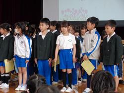 2年生からの贈り物