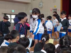 2年生からの贈り物