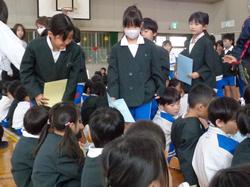 2年生からの贈り物