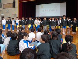 3年生からの贈り物