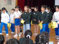 3年生からの贈り物