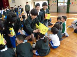 3年生からの贈り物