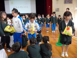 3年生からの贈り物