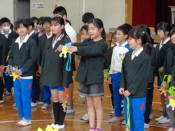 4年生からの贈り物