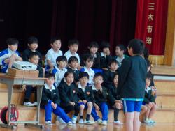 1年生を迎える会