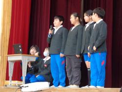 6年生からの贈り物