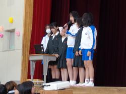 6年生からの贈り物