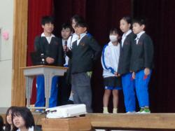 6年生からの贈り物