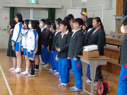 6年生からの贈り物