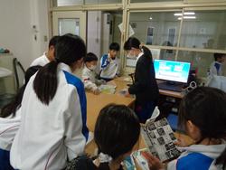 三樹っ子うちどくの日の様子