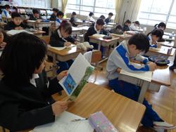 3年生国語の授業