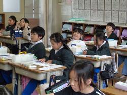 3年生図工の授業