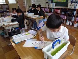 3年生図工の授業