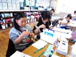 3年生図工の授業