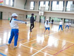 5年生体育の授業