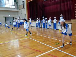 5年生体育の授業