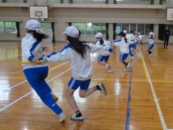 5年生体育の授業