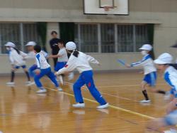 5年生体育の授業