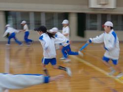 5年生体育の授業