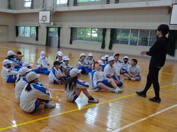 5年生体育の授業
