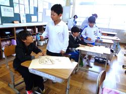 4年生図工の授業