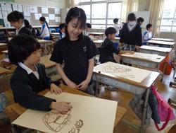 4年生図工の授業