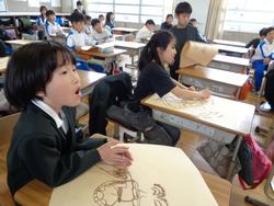 4年生図工の授業