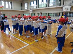 2年生体育の授業