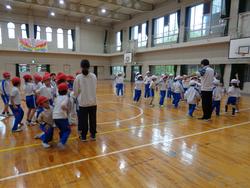2年生体育の授業