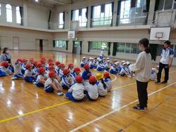 2年生体育の授業