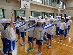 2年生体育の授業