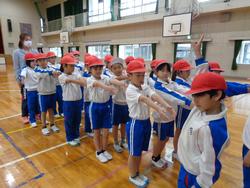 2年生体育の授業