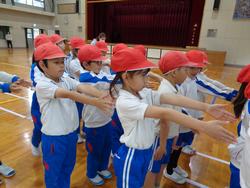 2年生体育の授業