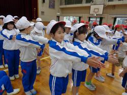 2年生体育の授業