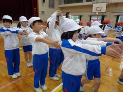 2年生体育の授業