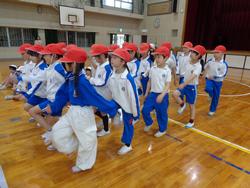 2年生体育の授業