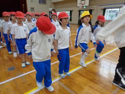 2年生体育の授業