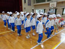 2年生体育の授業