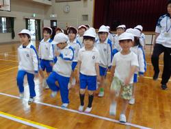 2年生体育の授業