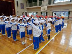 2年生体育の授業