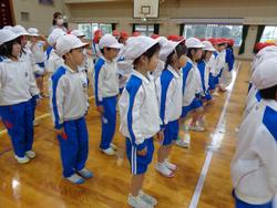 2年生体育の授業