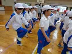 2年生体育の授業