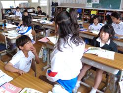 2年生国語の授業