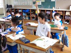 2年生国語の授業